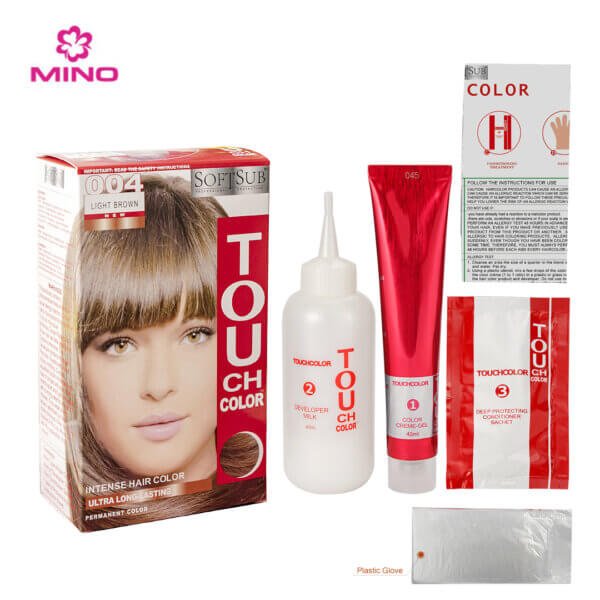 TOUCHCOLOR 004 Hair Dye Light Brown (sku)