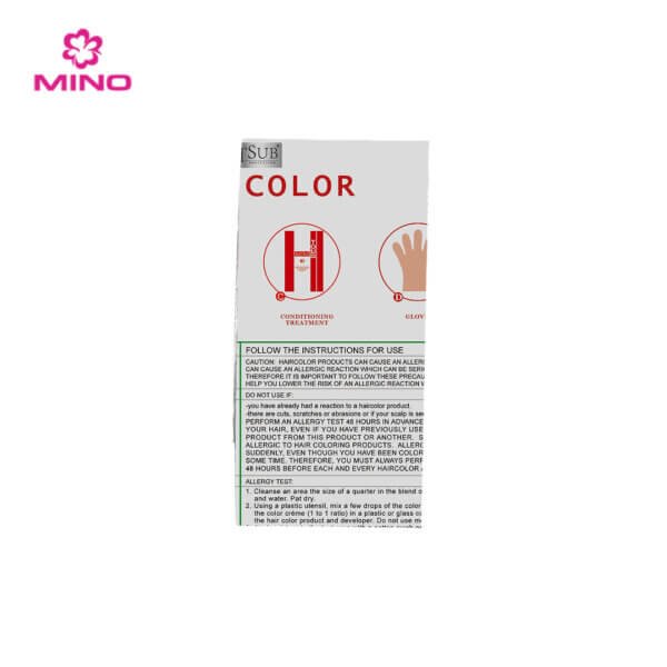 TOUCHCOLOR 032 Orange Hair Color Conditioner (Instruction Manual)